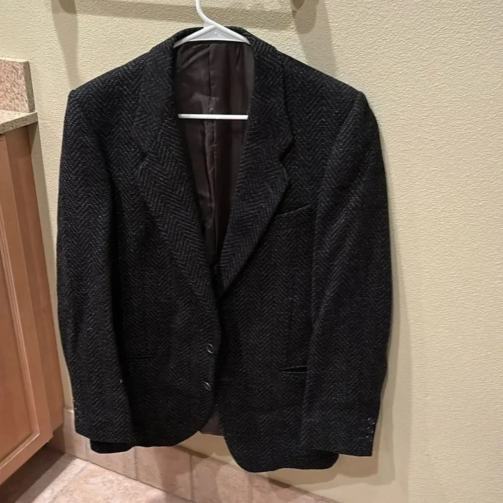Mani for Armani Fredrick Nelson Men's wool blazer